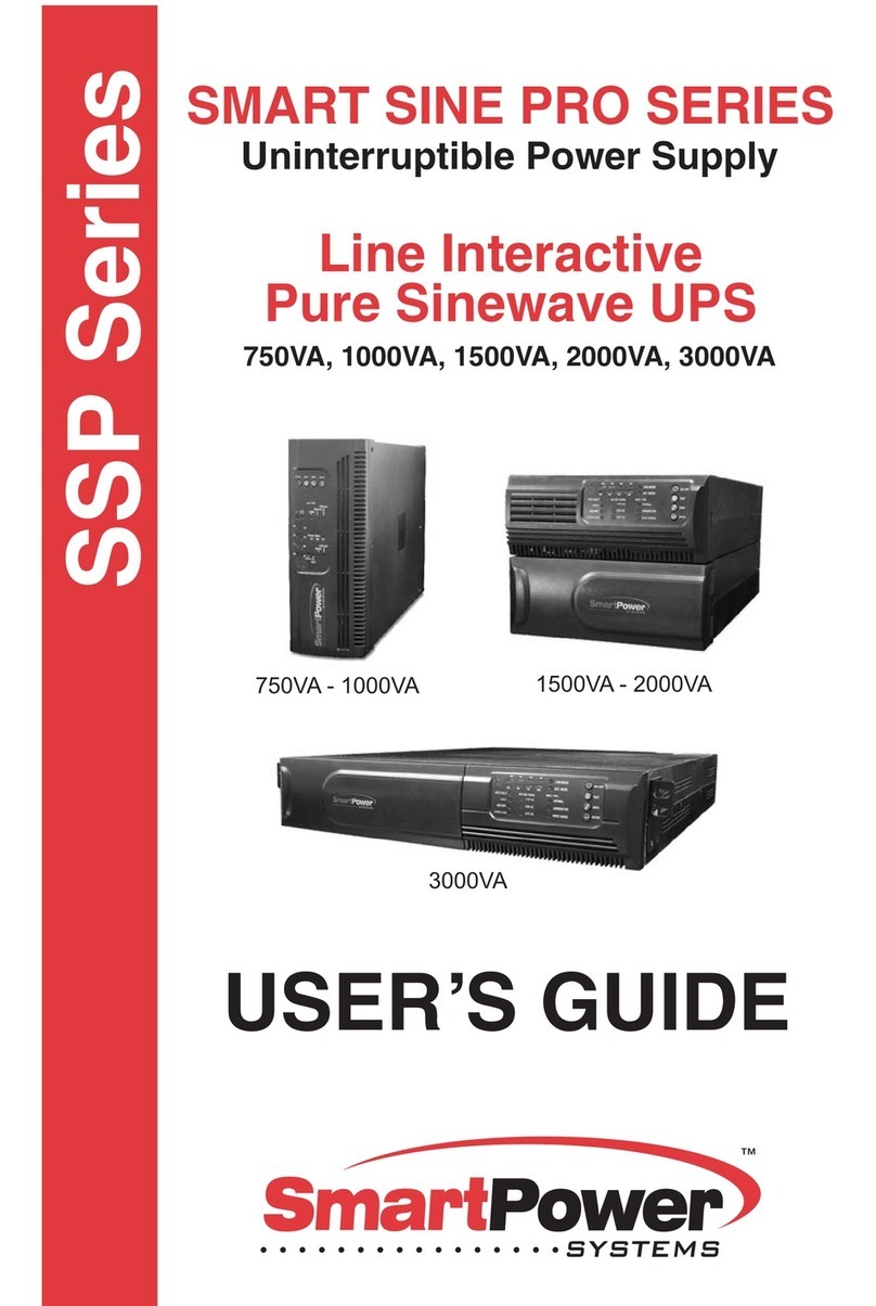 Smart power Smart Sine Pro Series User manual