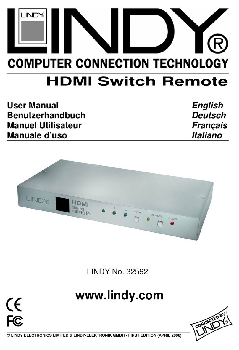 Lindy 32592 user manual