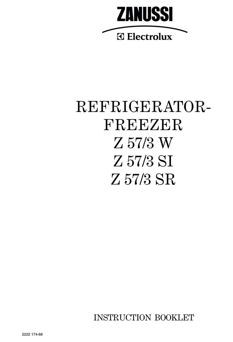 Zanussi Electrolux Z 57/3 W User manual