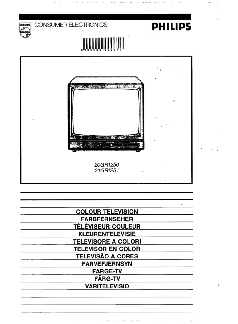 Philips 20GR1250 User manual