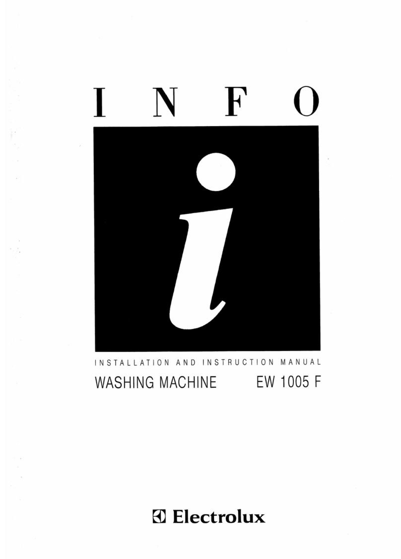 Electrolux EW 1005 F Quick guide