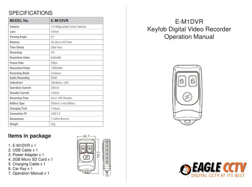Eagle CCTV E-M1DVR Operation manual