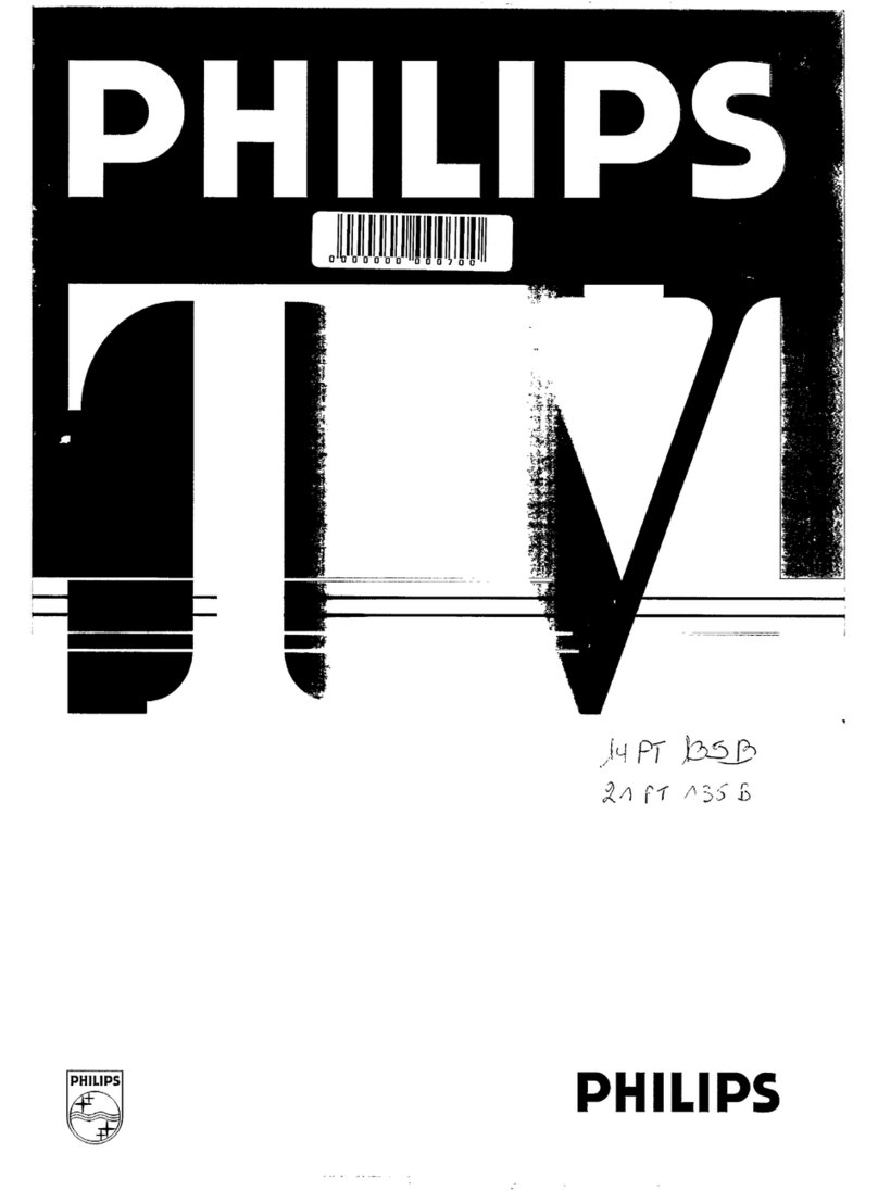 Philips 14PT135B User manual