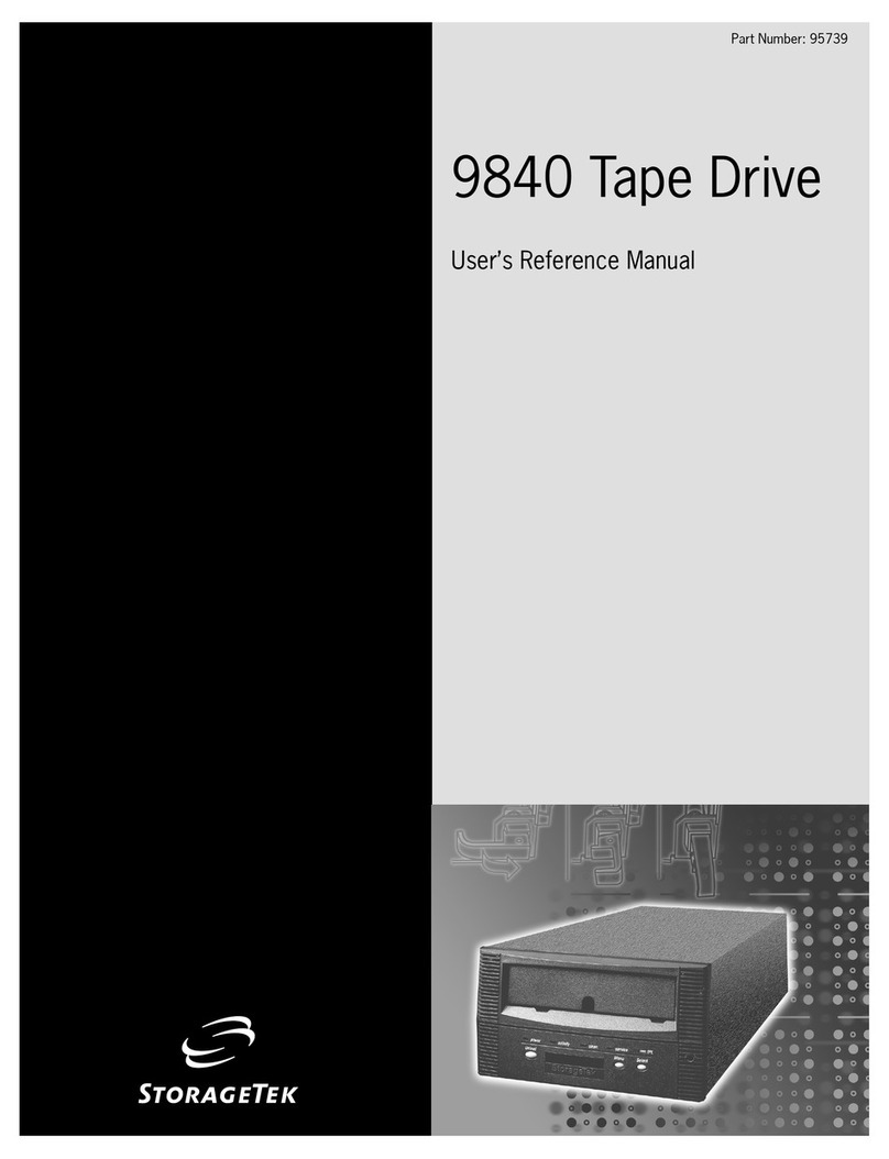 StorageTek 9840 User's reference manual