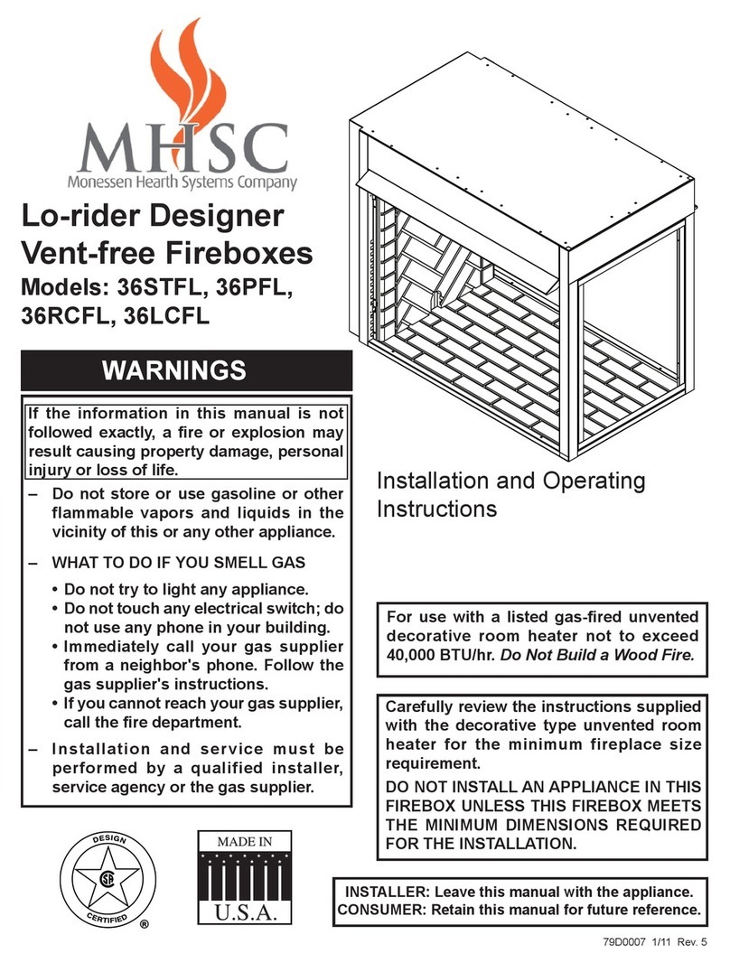 MHSC 36STFL User manual