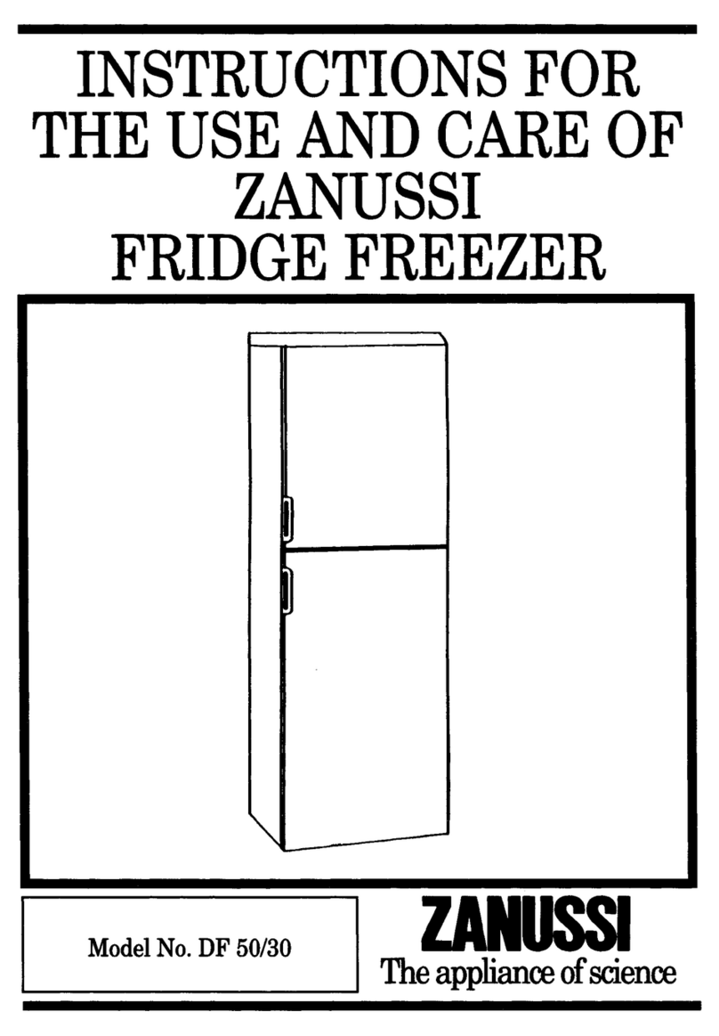 Zanussi DF 30 Technical manual