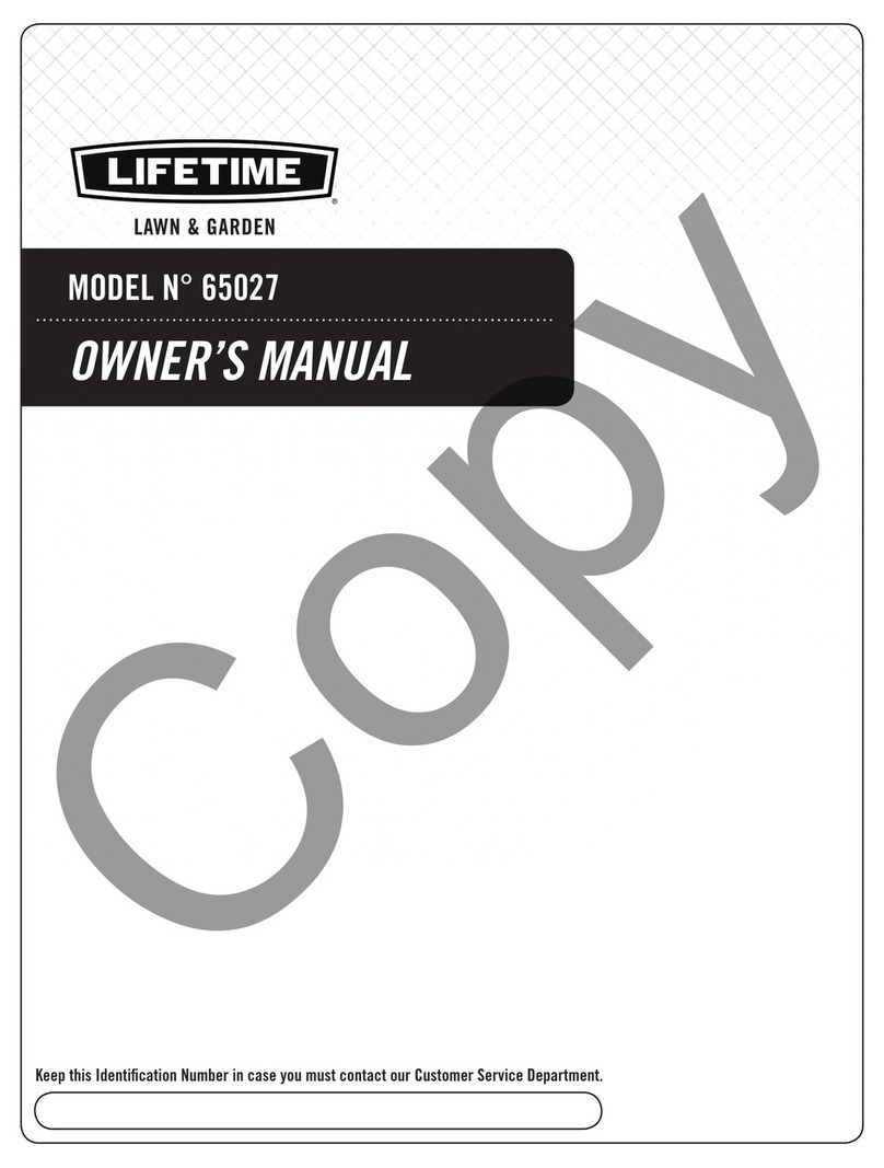 Lifetime 65027 User manual