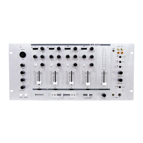 Omnitronic MX-420 user manual