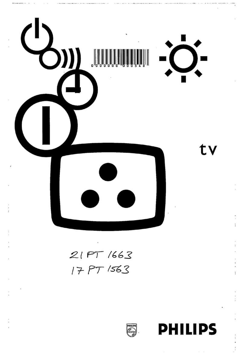 Philips 21PT1663 User manual