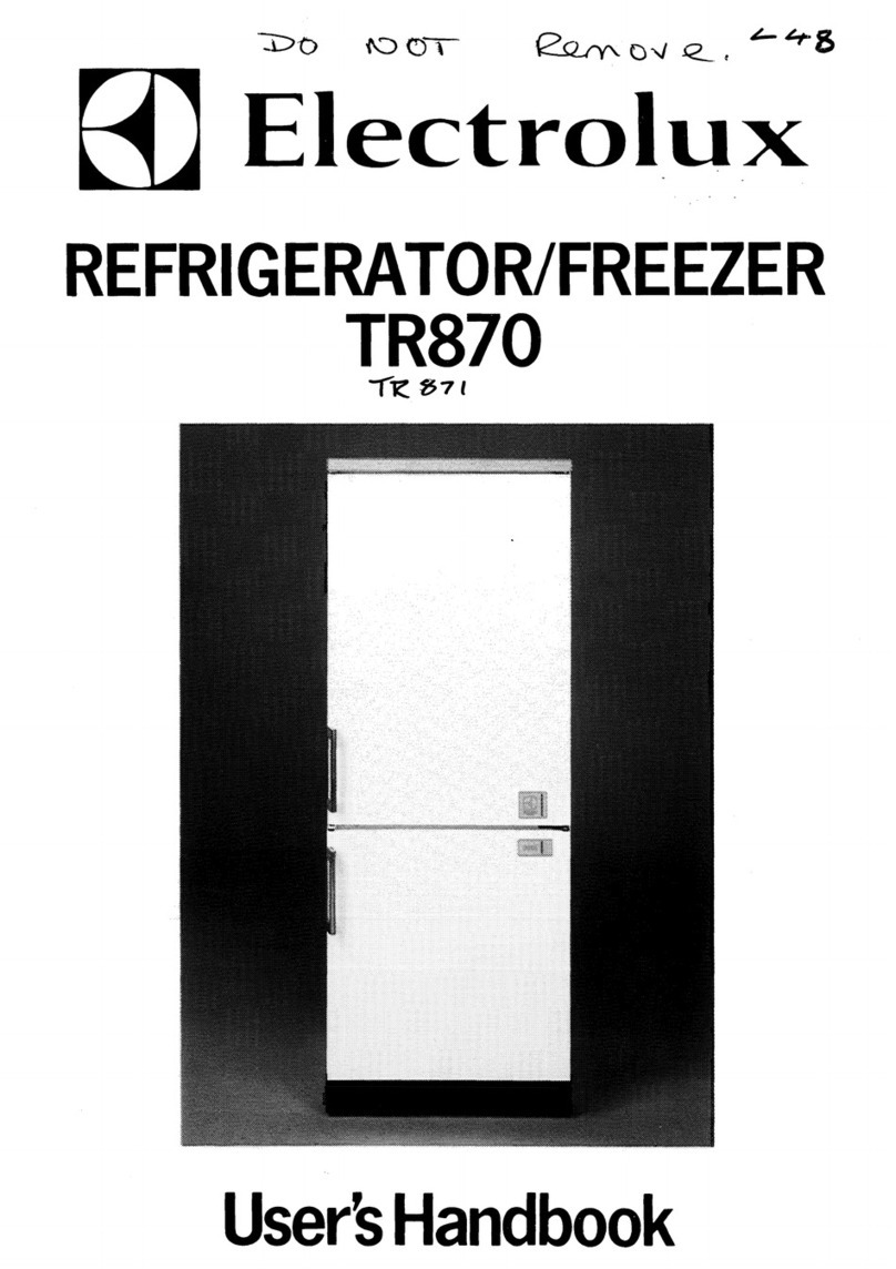 Electrolux TR870 User handbook