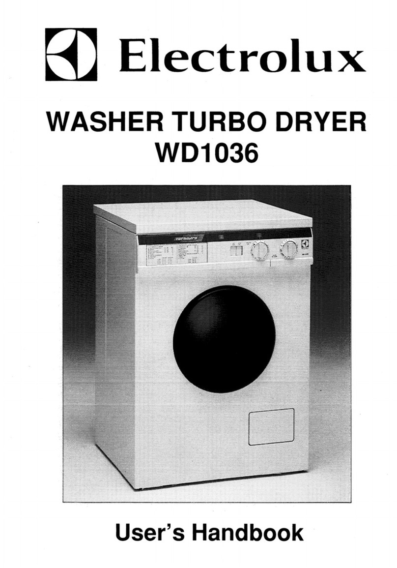 Electrolux WD1036 Instruction Manual