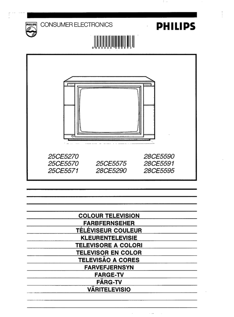 Philips 25CE5270 User manual