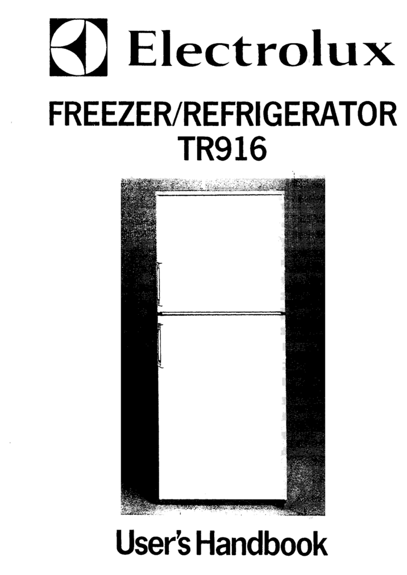 Electrolux TR916 Instruction Manual