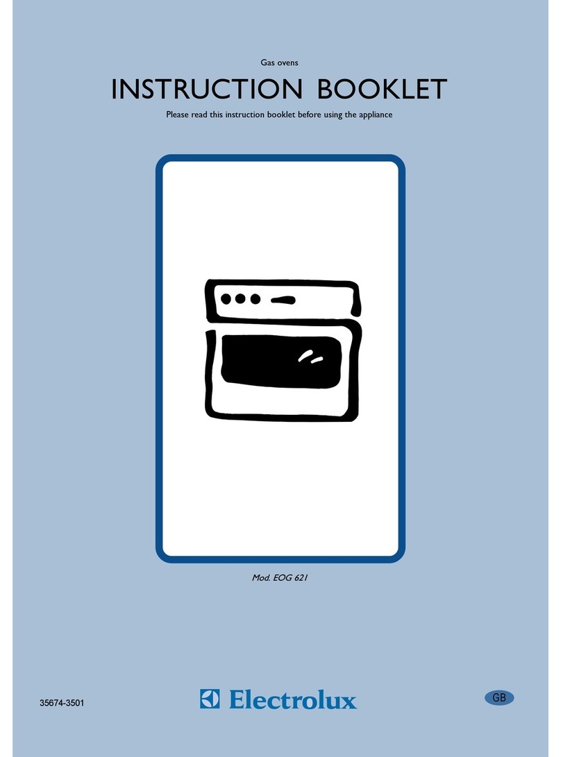 Electrolux EOG 621 Instruction booklet