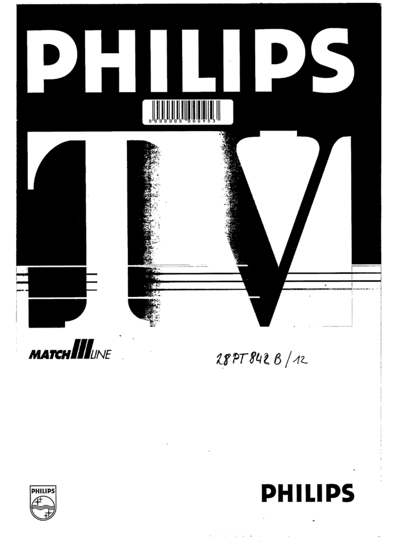 Philips 28PT842B User manual