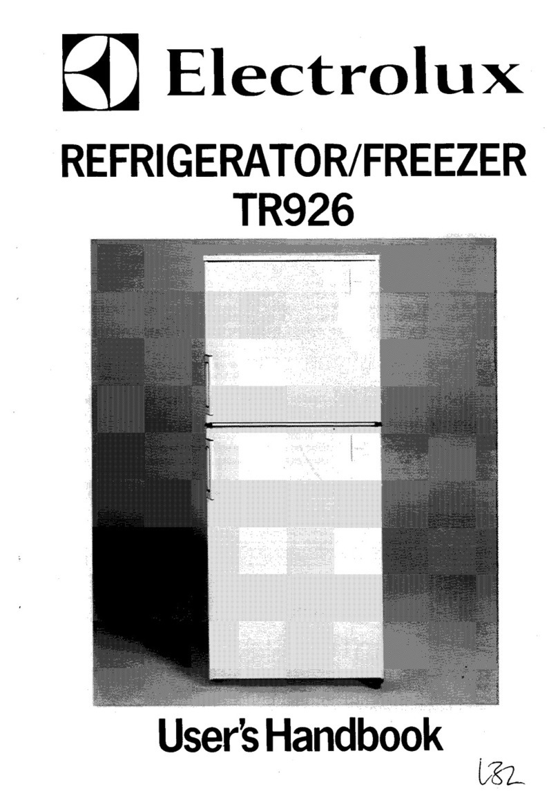 Electrolux TR926 User handbook