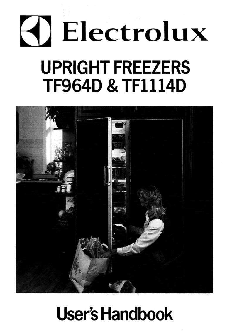 Electrolux TF964D User handbook