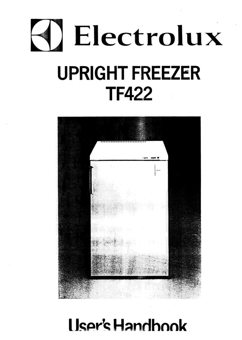 Electrolux TF422 User handbook