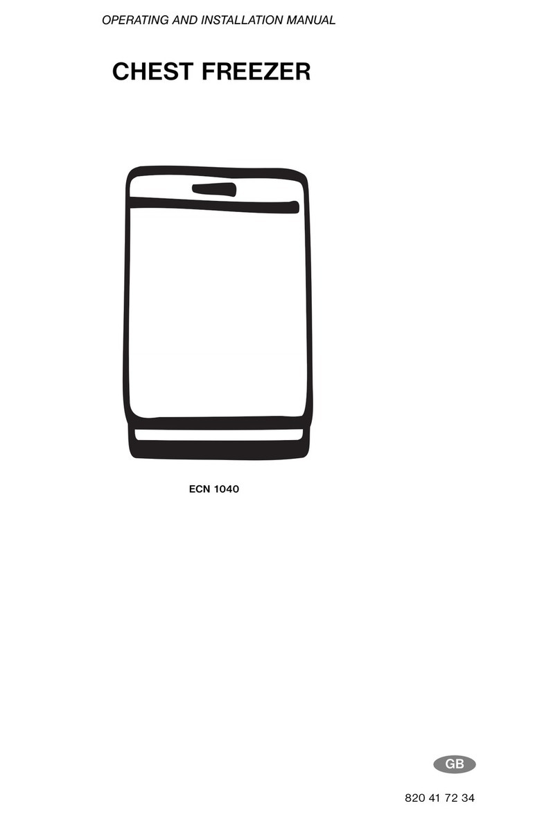 Electrolux ECN 1040 OPERATING AND INSTALLATION Manual