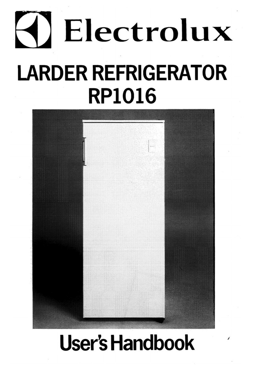 Electrolux RP1016 User handbook