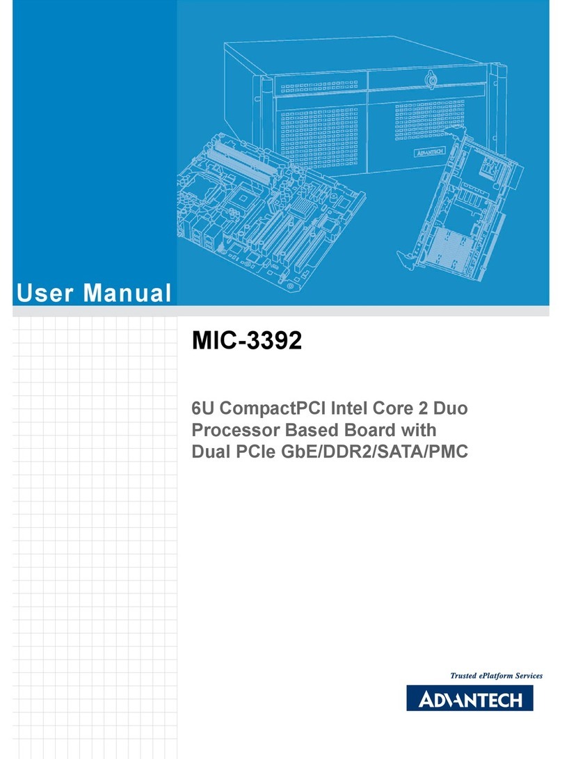 Advantech MIC-3392 user manual