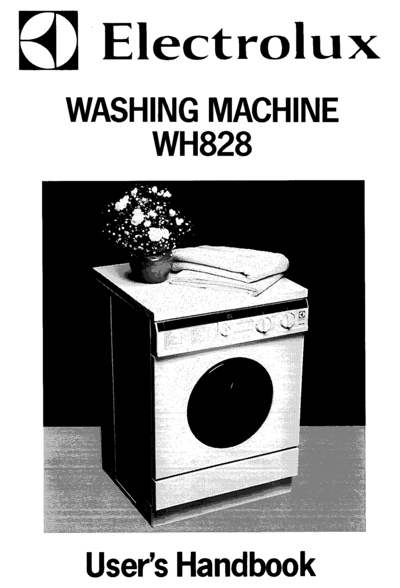 Electrolux WH828 Instruction Manual