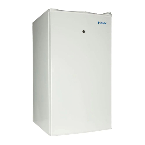Haier 4.8 cu. ft. Upright Freezer User manual Haier 4.8 cu. ft. Upright Freezer User manual