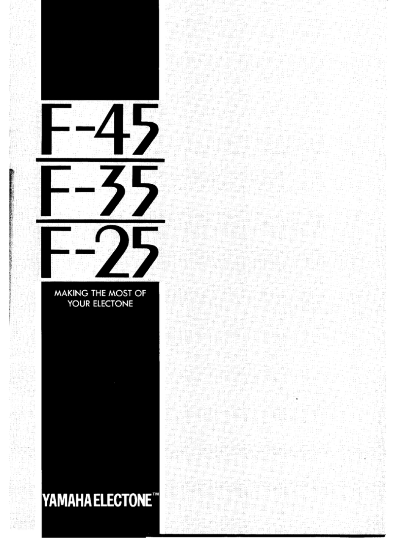Yamaha Electone F-45 manual