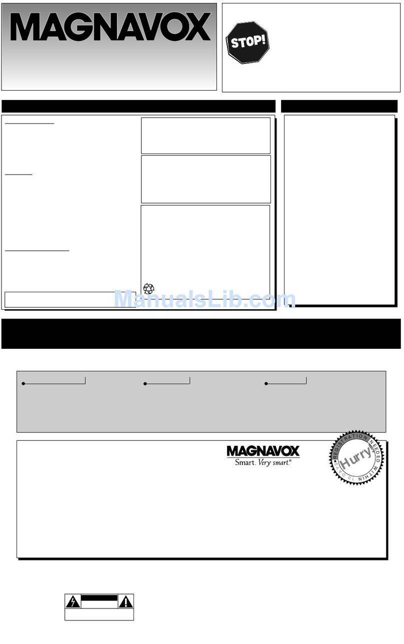 Magnavox MT1340B3 User manual