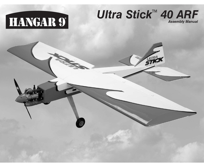 Hangar 9 Ultra Stick 40 ARF User manual Hangar 9 Ultra Stick 40 ARF User manual