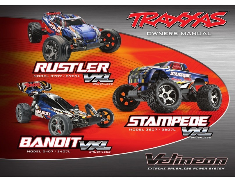 Traxxas Rustler 3707 VXL owner's manual