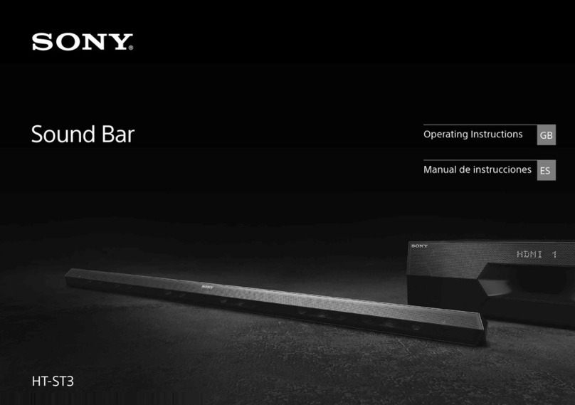 Sony HT-ST3 User manual