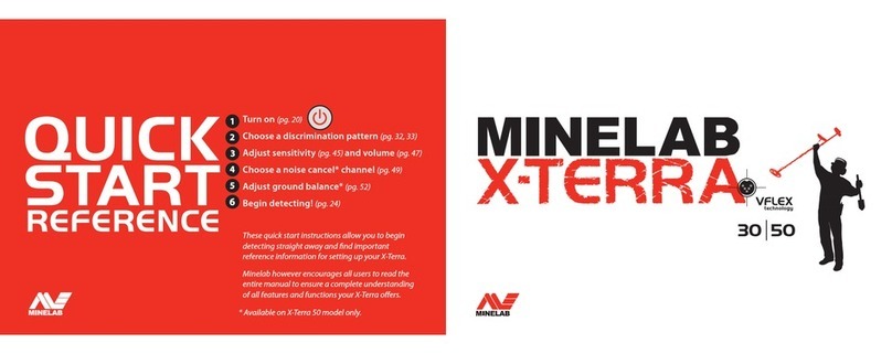 Minelab X-Terra 30 User manual