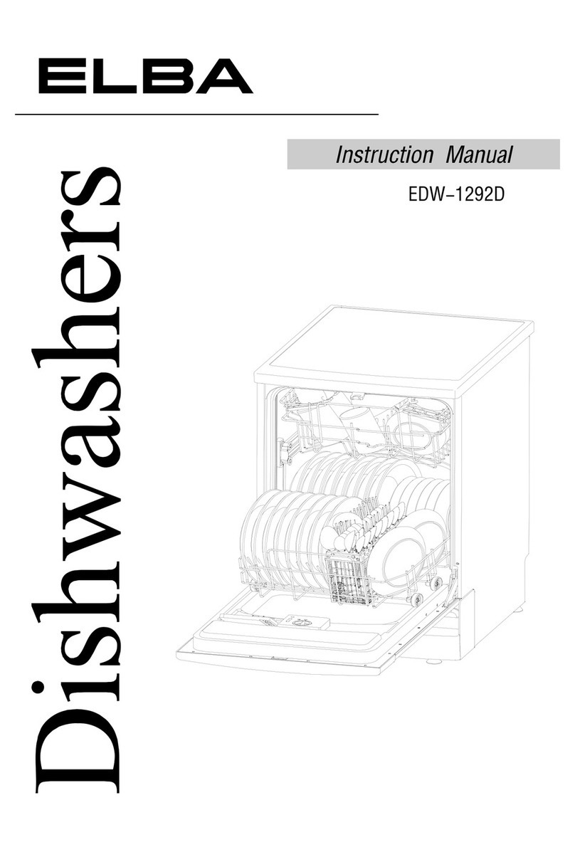 Elba EDW-1292D instruction manual