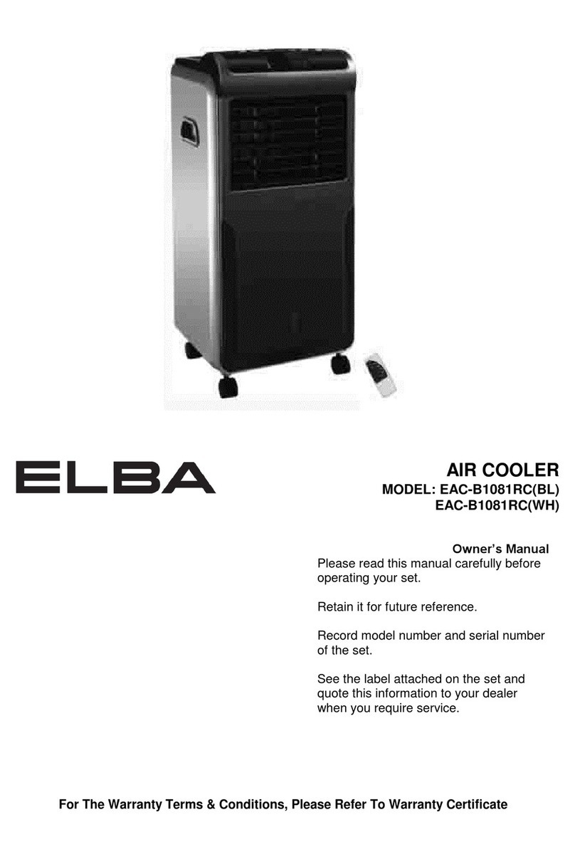 Elba EAC-B1081RC owner's manual