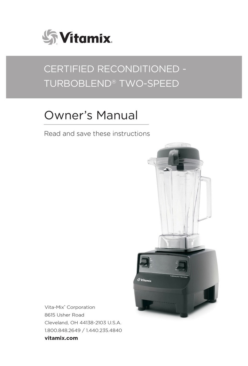 Vitamix Turboblend User manual