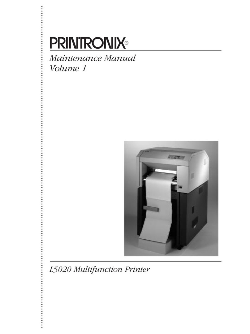 Printronix L5020 User manual