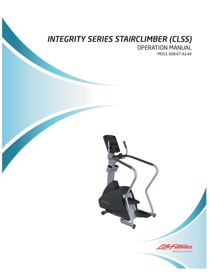 Life Fitness M051-00K47-A144 Operation manual