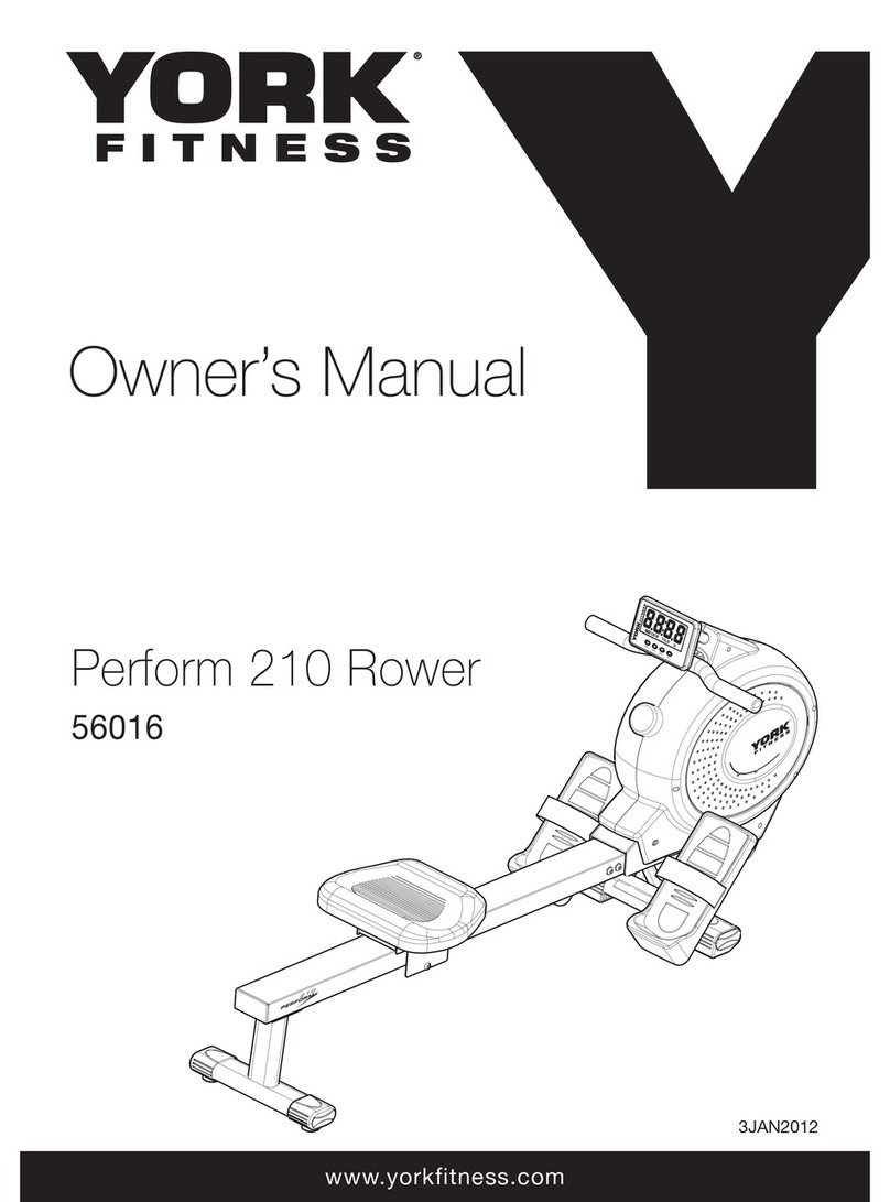 York Fitness 56016 owner's manual