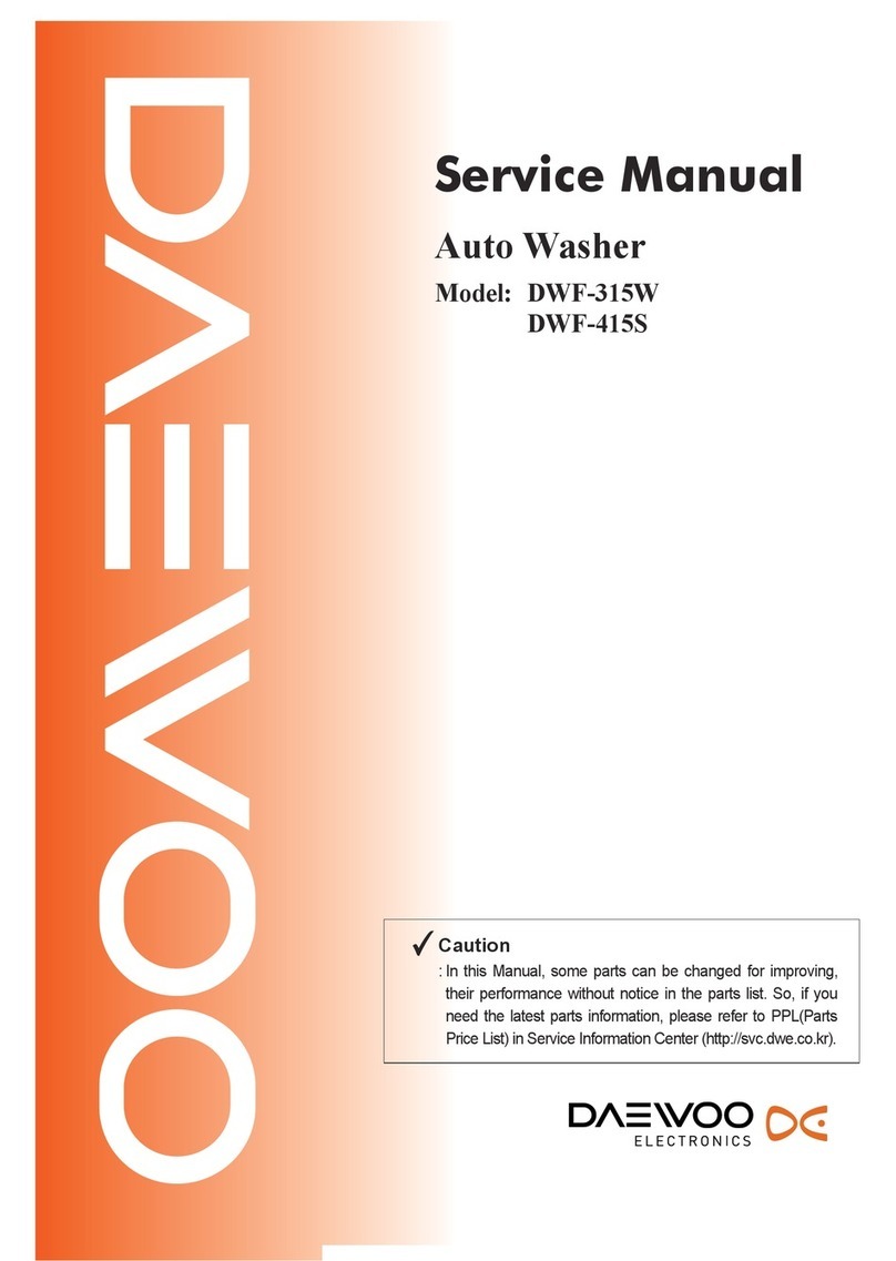 Daewoo DWF-315W User manual Daewoo DWF-315W User manual
