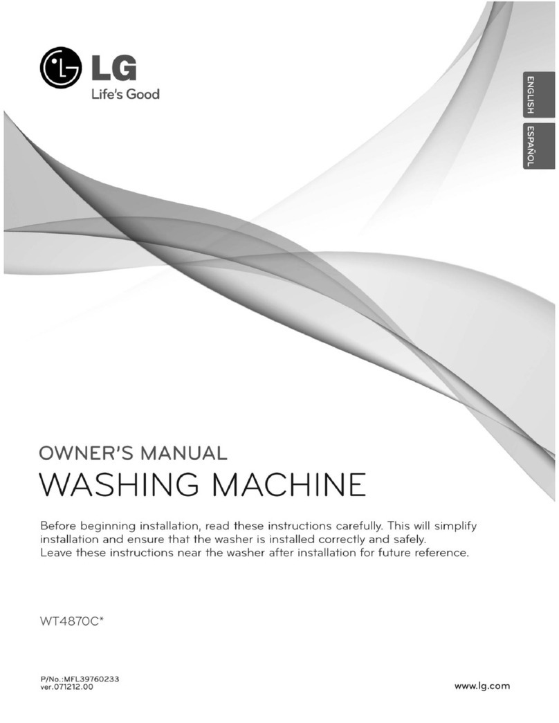 LG WT4870C Series owner's manual
