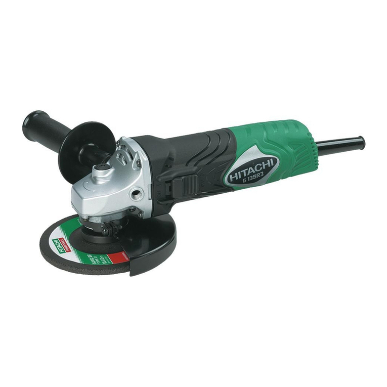 Hitachi G 13SR3 Manual