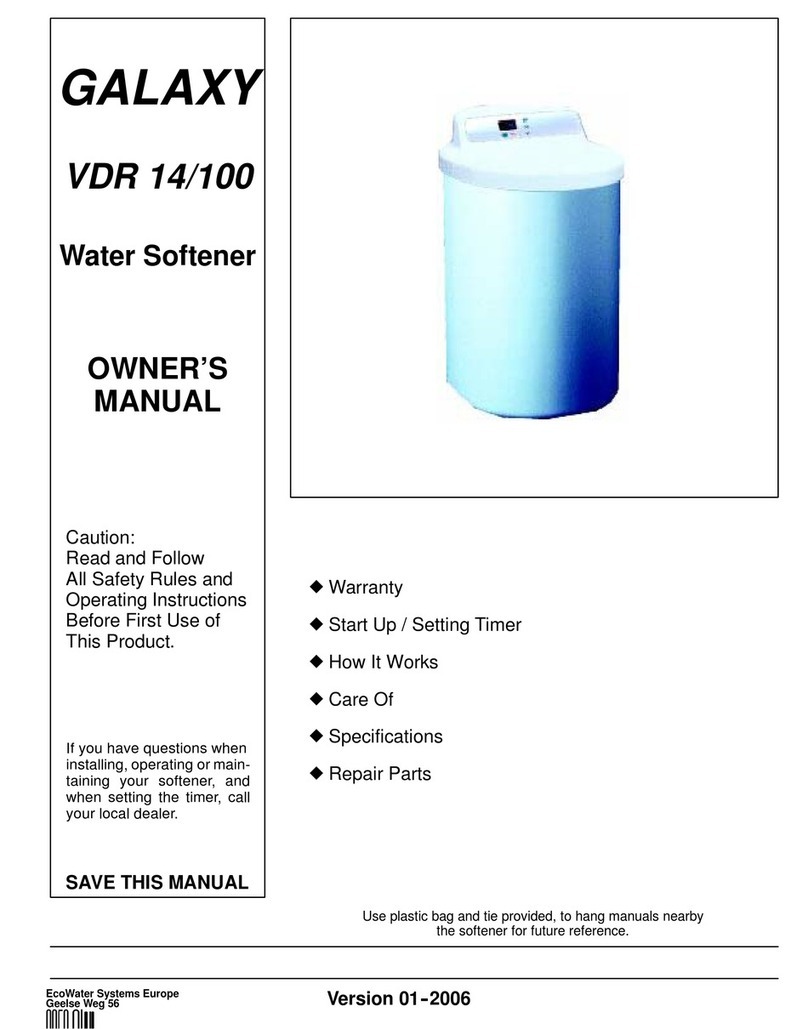Galaxy VDR 14/100 owner's manual
