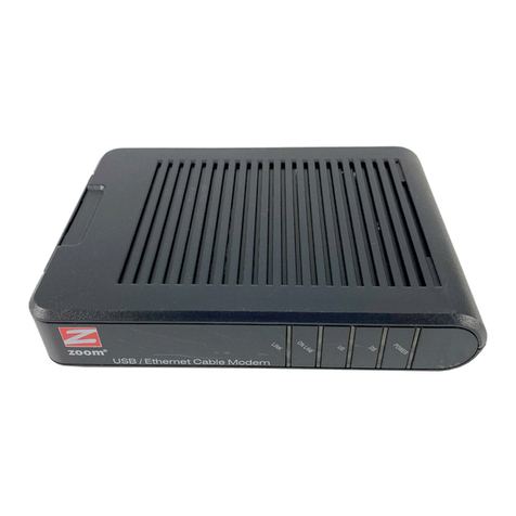 Zoom Ethernet User manual
