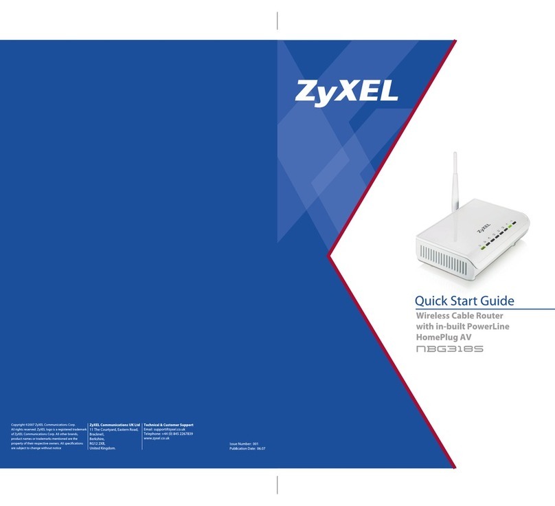 ZyXEL Communications NBG318S Series User manual