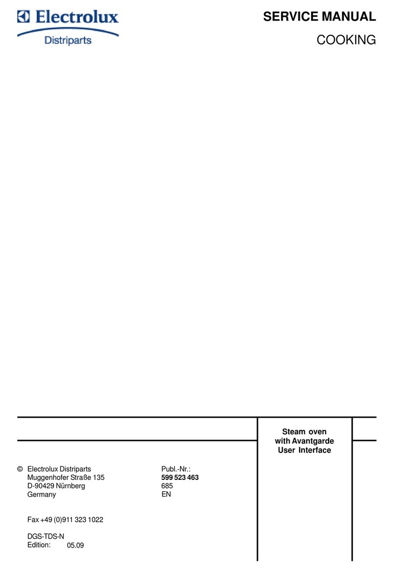 Electrolux COOKING Service manual