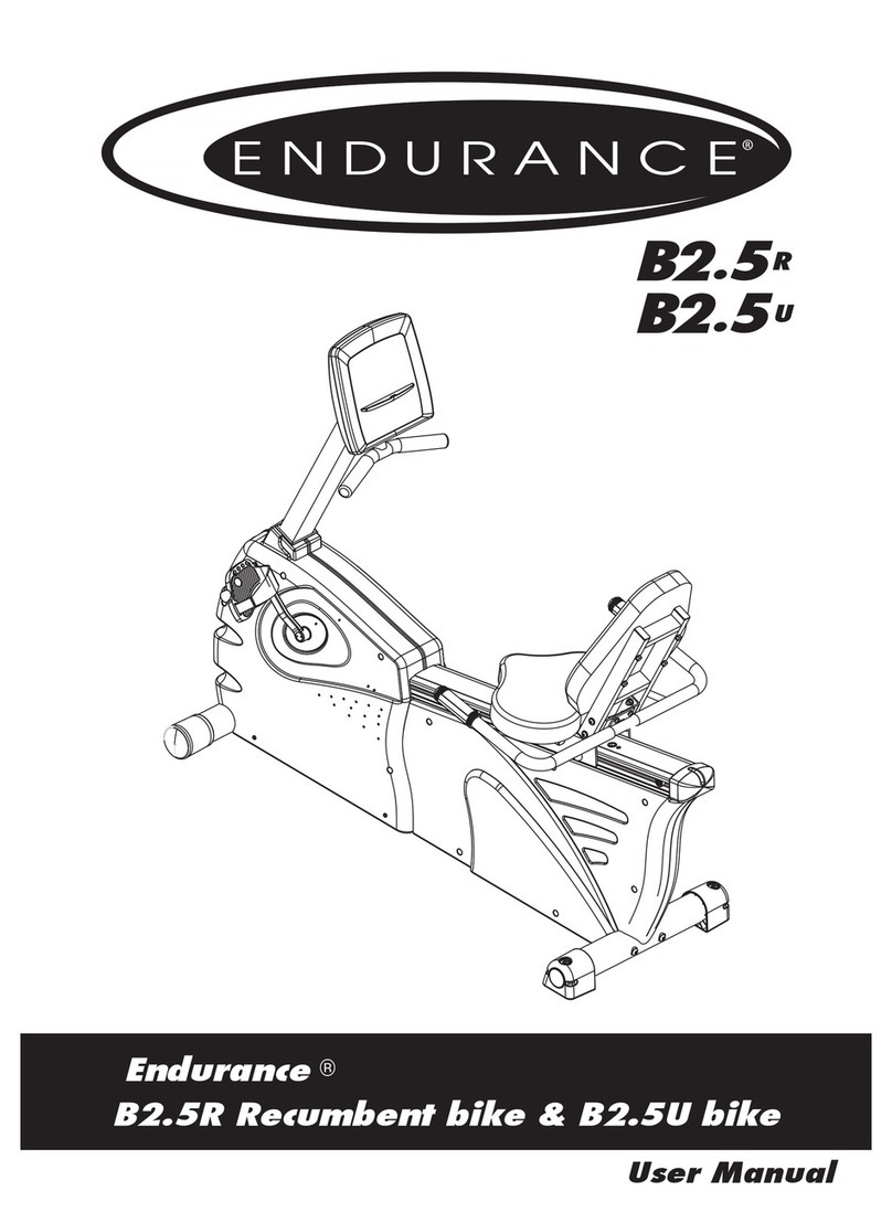 Endurance 2.5r user manual