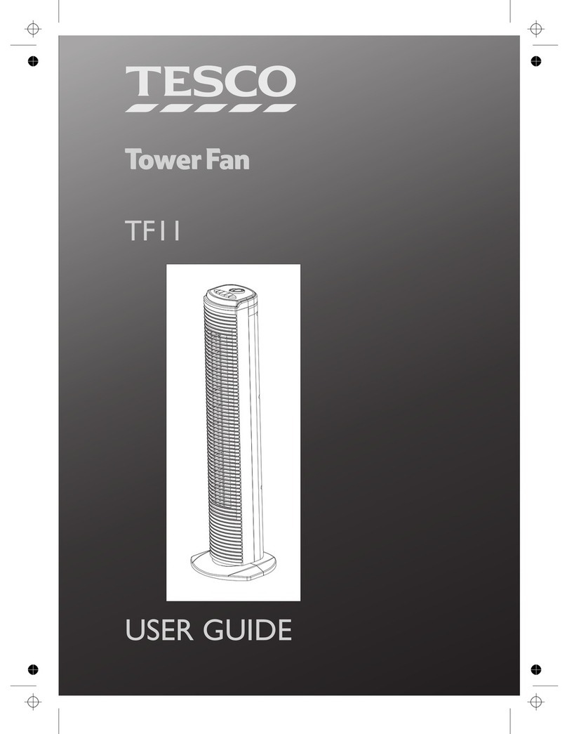 Tesco TF11 User manual