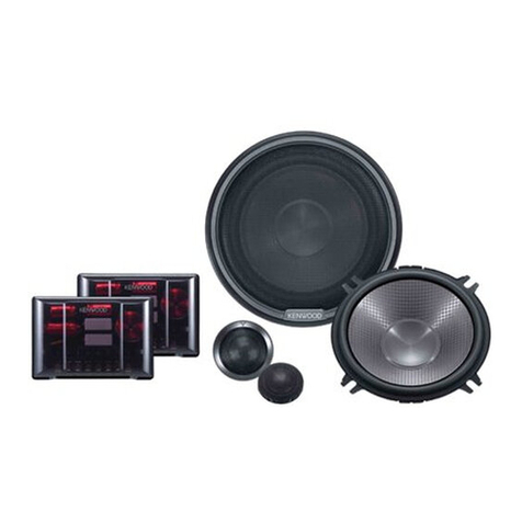 Kenwood KFC-P708 User manual