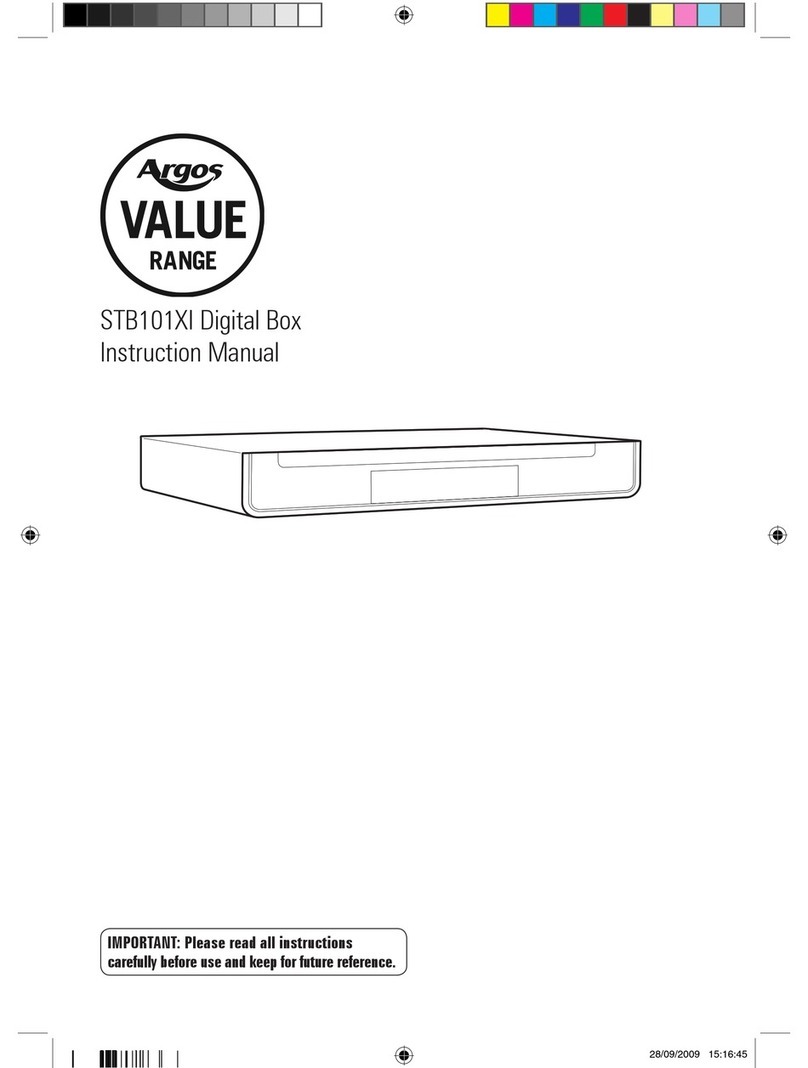 Argos STB101XI instruction manual